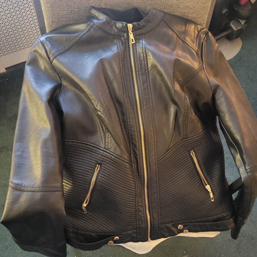 Faux Leather jacket